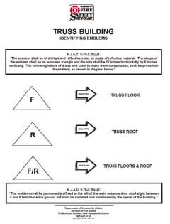 (Fig. 2.25) New Jersey truss building identification emblems.