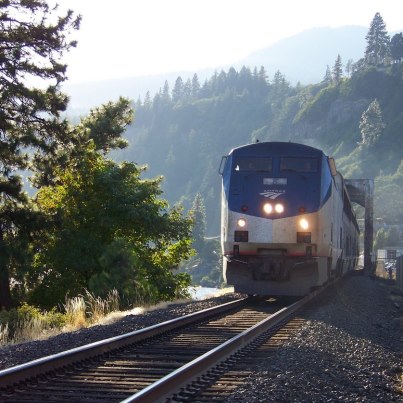 Photo: "Like" this if you love our Empire Builder route! Explore the rugged splendor of the American West and more here: http://amtrk.us/zx3g (Photo by Michael Shockey)