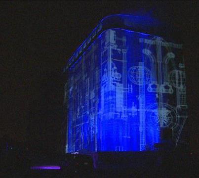 Photo: "Anything is possible in Buffalo, New York's transforming waterfront" -- such as incorporating grain elevators as urban art installations! Learn more about this unique canvas at http://on.wgrz.com/SohvZp!