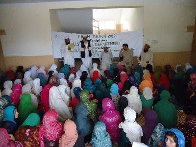 Photo: DID YOU KNOW?

3 of 10 teachers in Afghanistan are female. 39% of the 65,000 student-teachers in teacher training schools are women. 

PHOTO:This year’s iteration of the Teen Teach program has been successfully implemented across 16 rural and 3 urban schools. The program has inspired many of the teens, particularly the young women, to apply for High School teaching jobs later this year. Finding sufficient numbers of female English teachers in rural areas has been an ongoing challenge in the region, and as such, the program also served to help alleviate a teacher shortage.