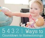 Counting down to homecoming is the best part!