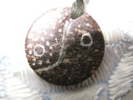 Hand carved stone ying & yang pendant £3.00