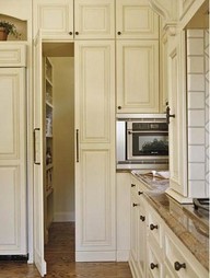 great pantry. Looks like a cupboard, but its a room