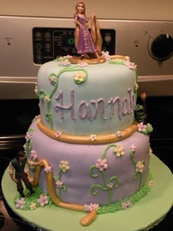 Cute Tangled cake