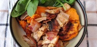 Easy Bacon Chicken Bowl