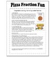 FREE Pizza Fraction Fun (Equivalent Fractions)