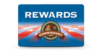 Commissary Rewards Card