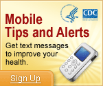Mobile Tips and Alerts image - Sign-up to get tips on how to improve your health