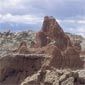 Scenery in the Gooseberry Badlands near Worland, Wyoming.