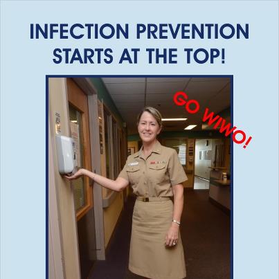 Photo: Heed your CO and wash those hands! It's Infection Prevention Week!