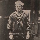 Photo: Gunner's Mate Third Class Osmond K. Ingram, USN.  Halftone reproduction of a photograph, copied from an unidentified publication.  Ingram was posthumously awarded the Medal of Honor for his "extraordinary heroism" on 15 October 1917, when USS Cassin (DD-43) was torpedoed by a German submarine. He was a Gunner's Mate First Class at that time.  NHHC Photograph Collection, NH 1876.