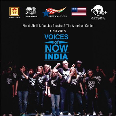 Photo: Interested in attending “Voices of Now” performance, but can’t make it?  Watch it live at:  https://www.facebook.com/americancenternewdelhi/app_345553925524417