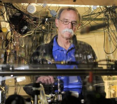 Photo: Congratulations to American scientist David Wineland for winning the Nobel Prize in Physics! http://tinyurl.com/8ej4thq

Image: http://goo.gl/8WEi1