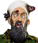 Missile head Osama Bin Laden Halloween Mask