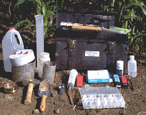 soil quality test kit components