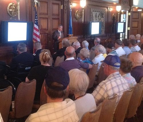 Administrator Matusda at Library of Congress