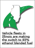 Vehicle fleets are making the switch to 85% ethanol