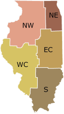 Regions of Illinois