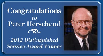 Congratulations to Peter Herschend - 2012 Distinguished Service Award Winner