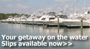 Slips available now at the Indian River Marina, Delaware's PREMIERE marina!