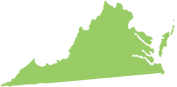 Map of Virginia