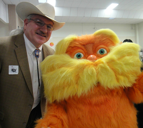 Arthur “Butch” Blazer and the Lorax.