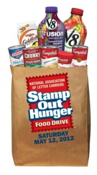 Join the May 14th Letter Carriers' Food Drive