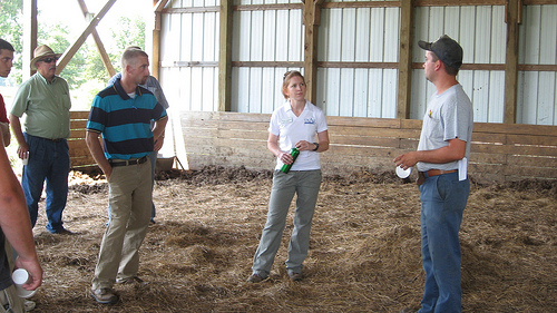 Beginning farmers in Kentucky.