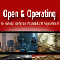 Open and Operating