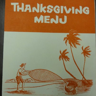 Photo: USS Sabalo (SS-302) Thanksgiving menu. For a history of this submarine see http://www.history.navy.mil/danfs/s2/sabalo-ii.htm