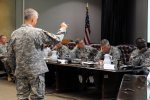 Vice Chief of Staff of the Army Gen. Lloyd J. Austin III and his team of key Army...