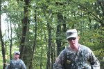 Soldiers from across Germany struggled through five kilometers of tough terrain as...