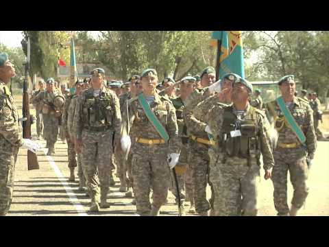 Военные учения в Казахстане