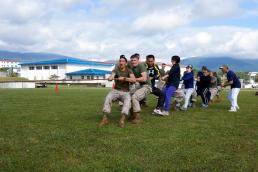 Social event brings Marines, Japan defense members together