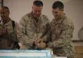 Sailors, Marines celebrate Navy birthday in Afghanistan