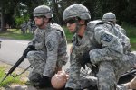 Cadets train with 212th Combat Support Hospital