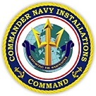 commander navy installations logo