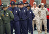 Members of CBP Border Patrol, field operations and air and marine operations attend a memorial service honoring the victims of the 9/11 attacks.