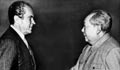 Close-up on Nixon and Mao (AP Images)