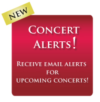 Subscribe to Concert Alerts!