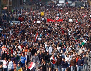 Protesters in Cairo (AP Images)