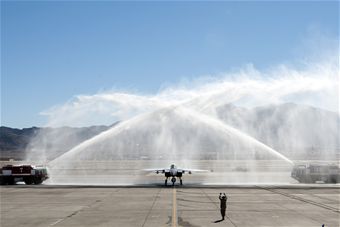 Yeager commemorates historic flight