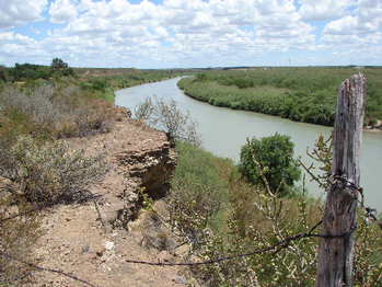 The Rio Grande River separates the U.S. and Mexico. Crossing the river to enter the U.S. illegally can prove to be dangerous and deadly in many areas.
