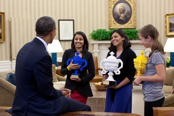 President Obama Congratulates Google Science Fair Winners