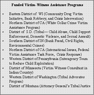 Funding for EOUSA Positions