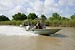 CBP Marine units patrol the Rio Grande River.