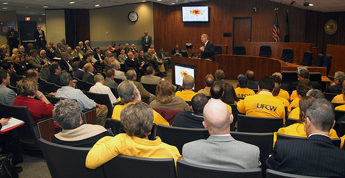 Agriculture Secretary Tom Vilsack speaks at the opening session of a Federal Drought Workshop in Omaha, NE on Tuesday, Oct. 9, 2012. This was the first of four regional workshops to outline resources available to assist with drought recovery effort. 