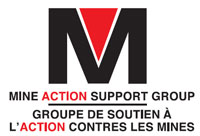 The Mine Action Support Group ,MASG, logo