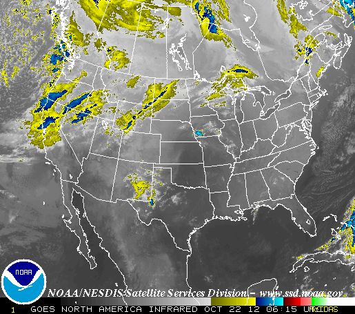 Infrared Satellite Image