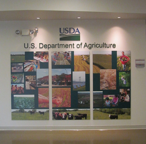 The USDA mural displayed at the Nebraska College of Technical Agriculture.